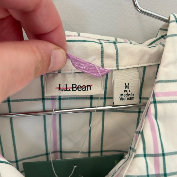 LL Bean Every Day Sun Smart woven shirt - Picture 7 of 8